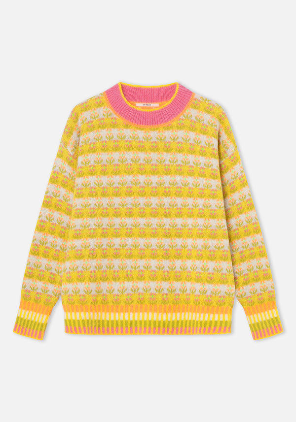Dr Bloom Sweater Blossom Yellow
