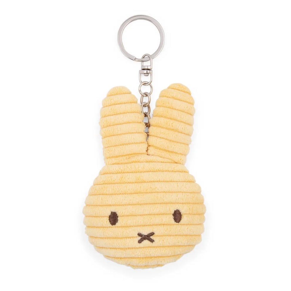 Miffy Corduroy Buttercream Flat Keyring