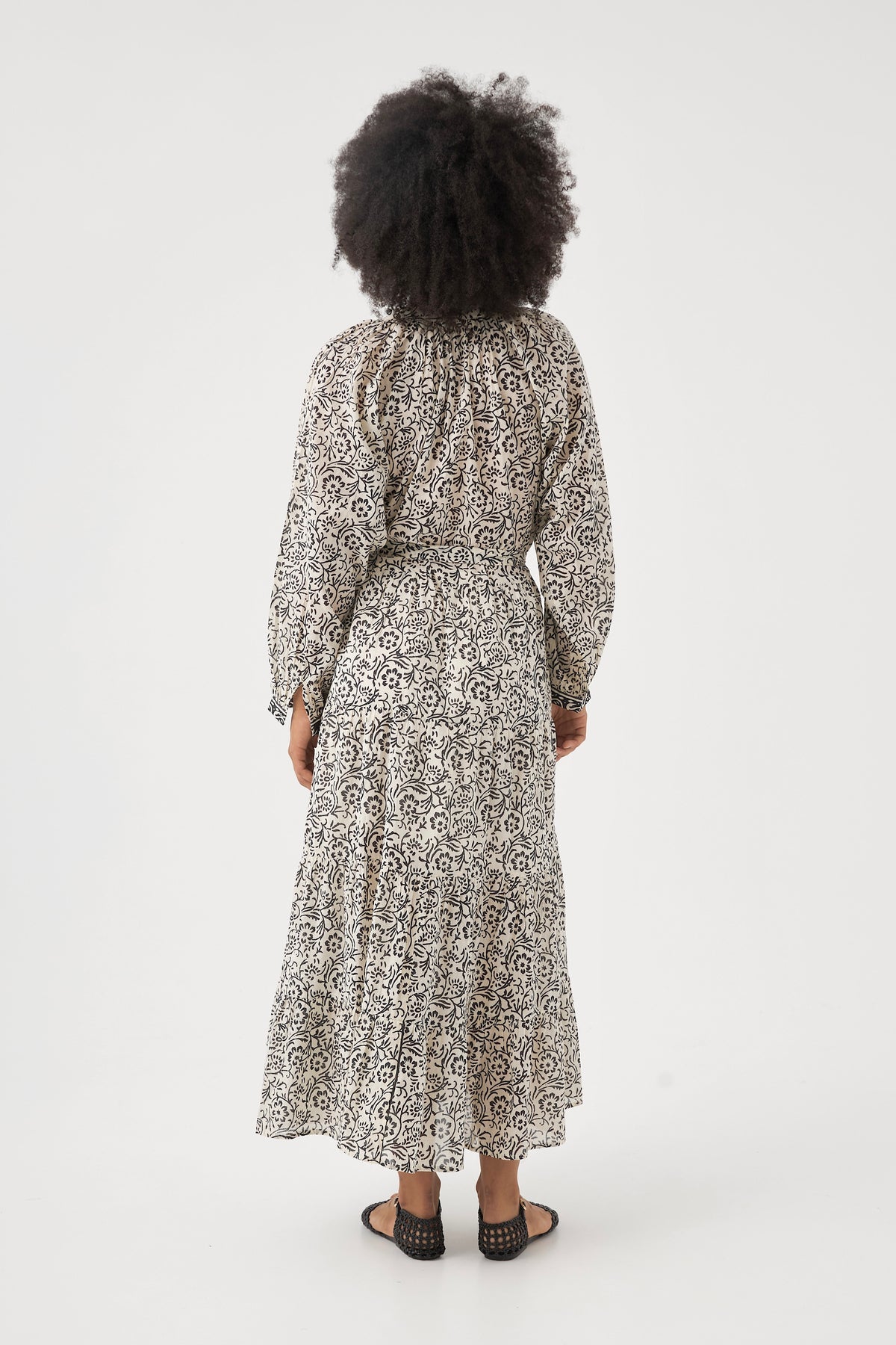 Chico Soleil THELMA DRESS in Fleurs De Tiare