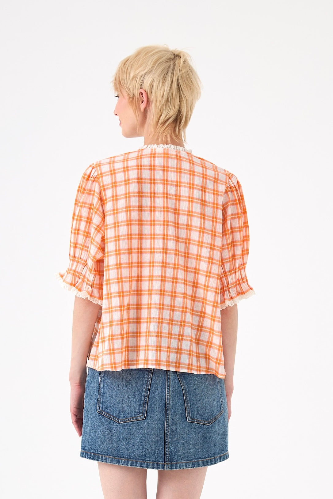 Chico Soleil MIRO BLOUSE in Bloom Check