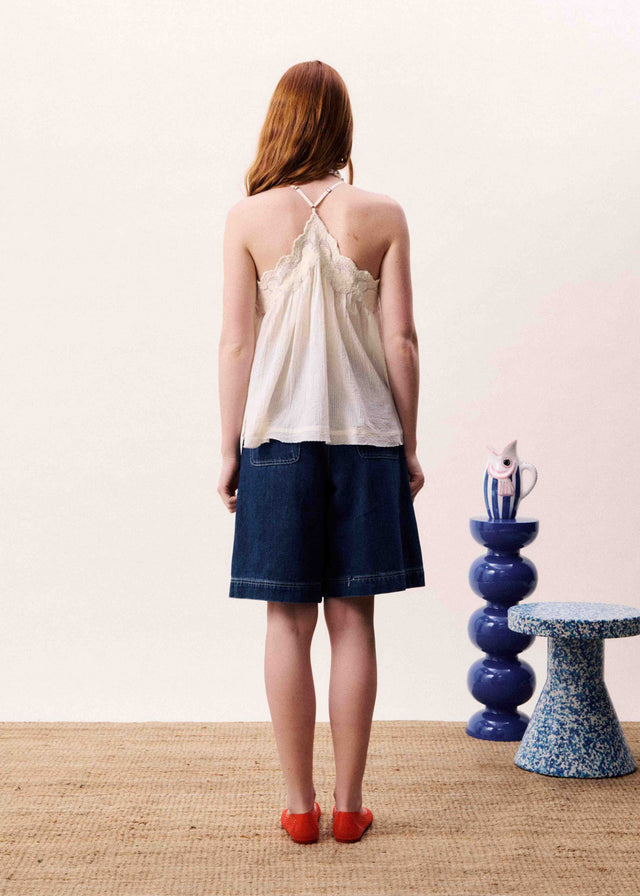 FRNCH Melobosis Shirt in Creme