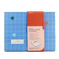 Kikkerland Inkerie Magnetic Weekly Desk Planner