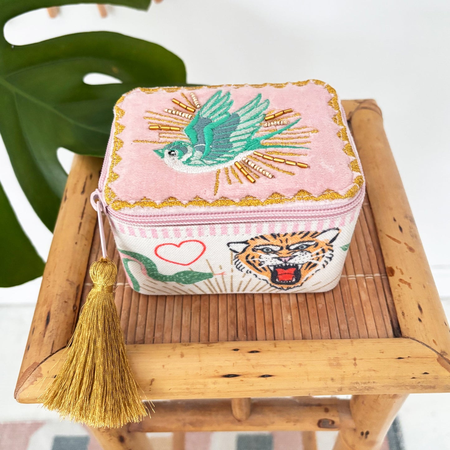 House of Disaster Inked Bird Jewellery Box