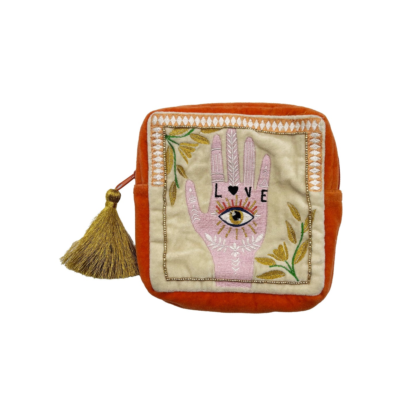 House of Disaster Inked Square Makeup Bag