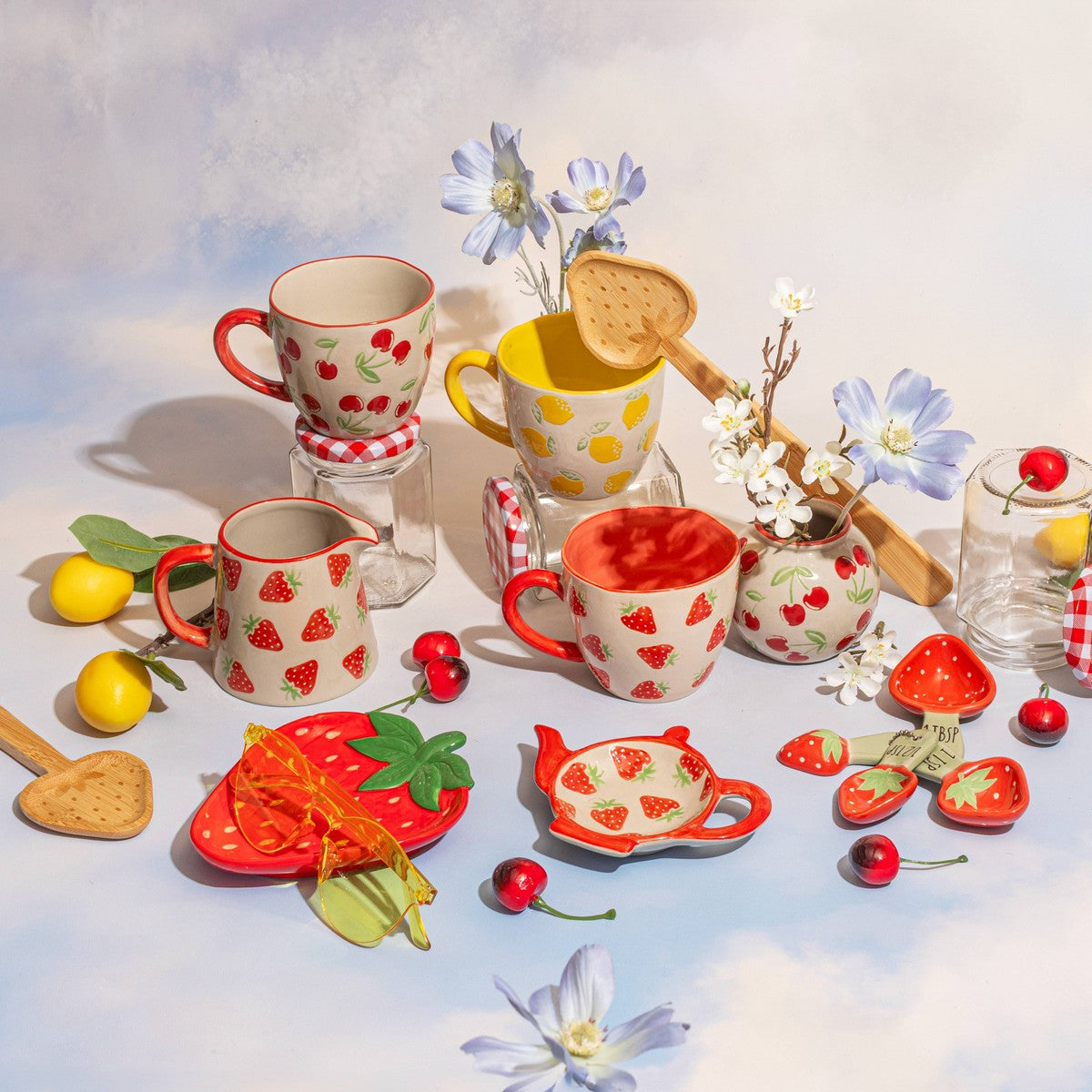Sass & Belle Strawberry Measuring Spoons