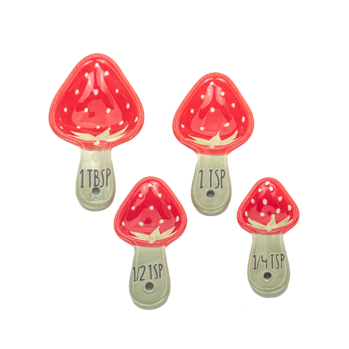 Sass & Belle Strawberry Measuring Spoons