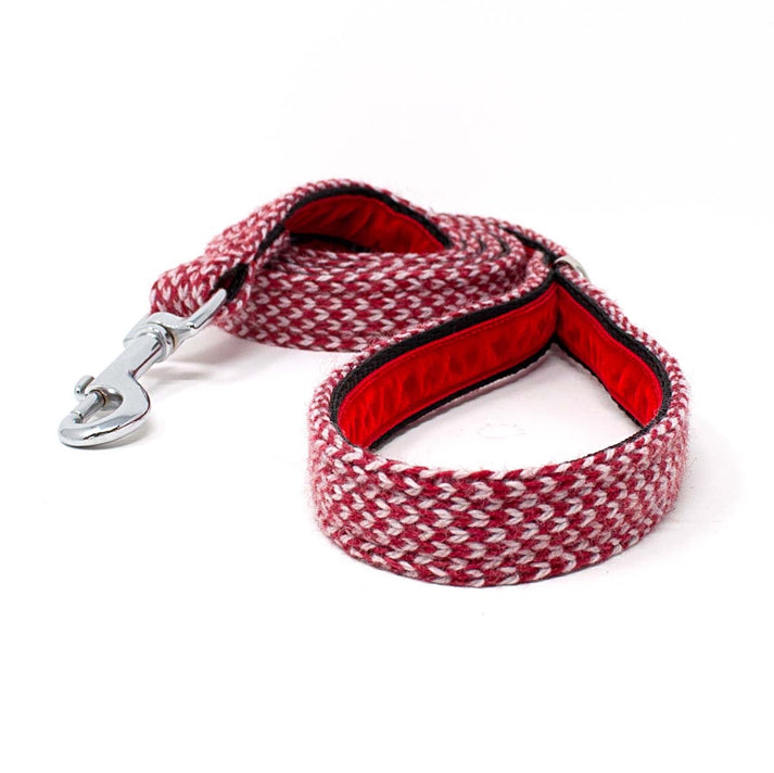 Stocky & Dee Harris Design - Luxury Dog Lead - Rosehip & Dove