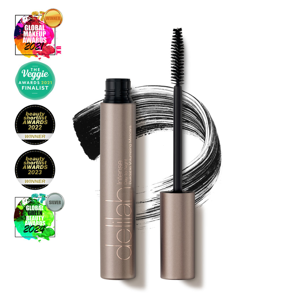 Delilah Intense Day-to-Night Buildable Volumising Mascara in Black