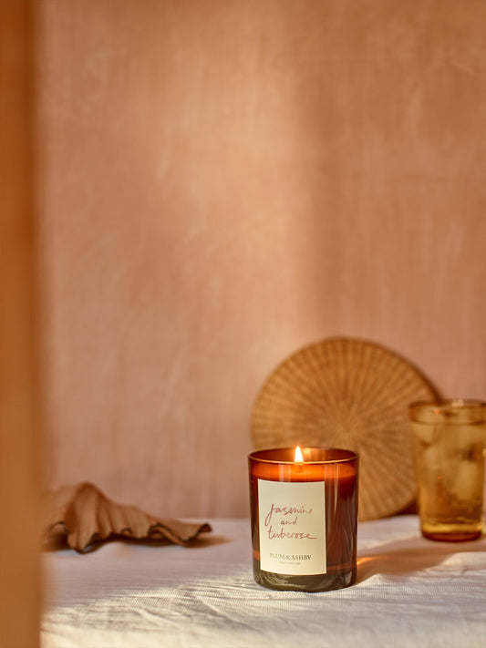 Plum & Ashby Jasmine & Tuberose Candle