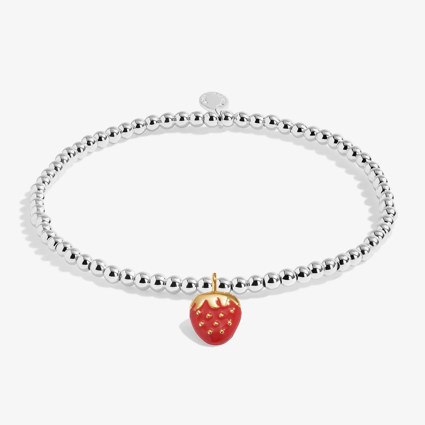 Joma Jewellery A Little Vibes 'So Berry Loved' Bracelet In Silver And Gold Plating