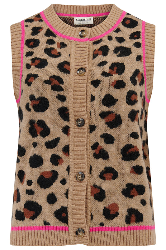 Sugarhill Natalie Knitted Waistcoat