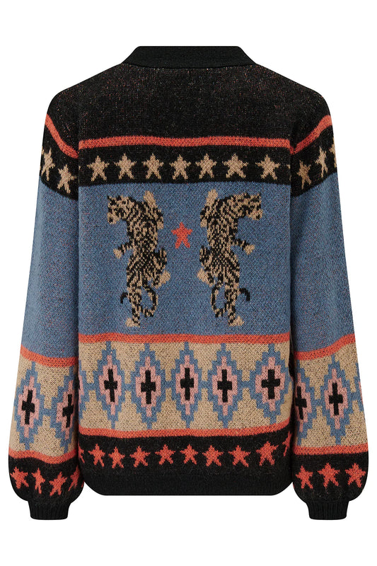 Sugarhill Brighton Yvette Cardigan - Climbing Tigers