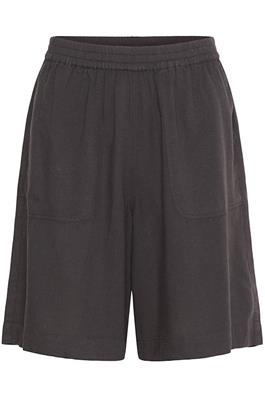 KAFFE Milia Shorts In Black Oyster