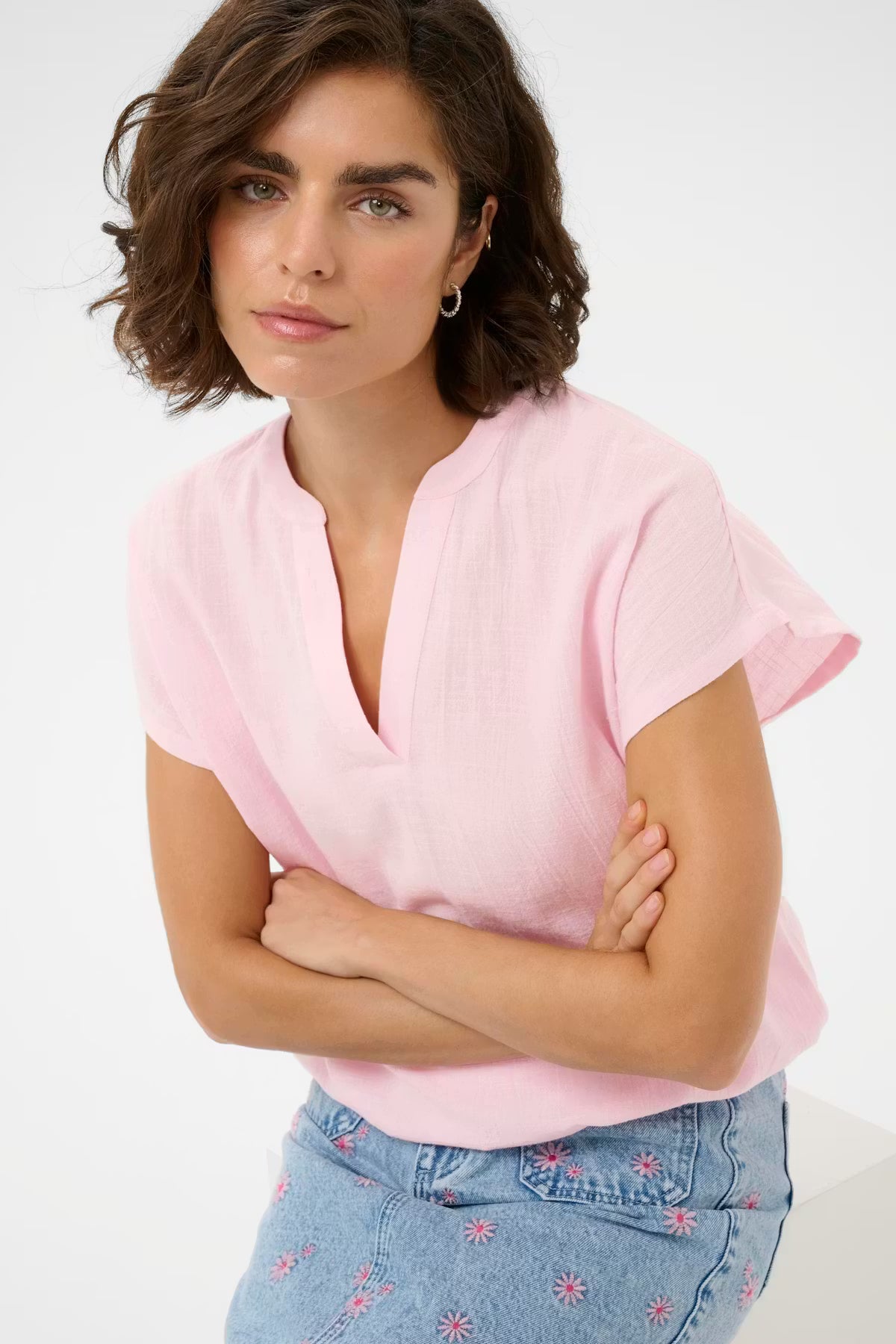 KAFFE Pauline Blouse in Ballerina