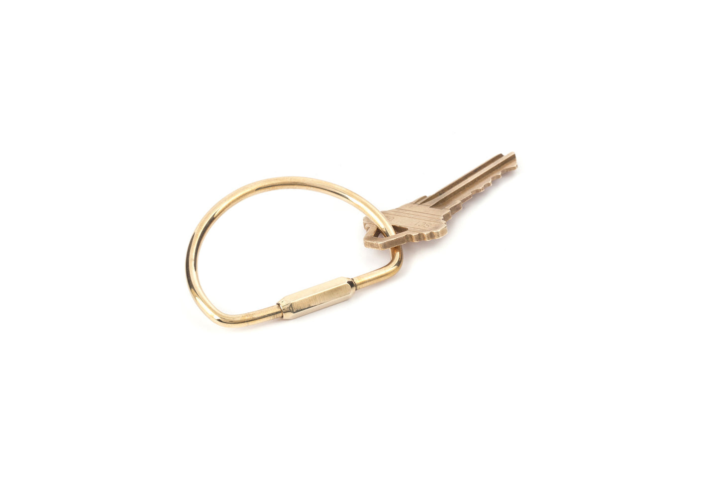 Kikkerland Brass Keyring