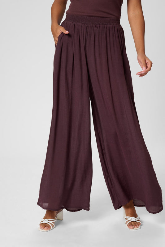 Kaffe Anja Trousers in Fudge