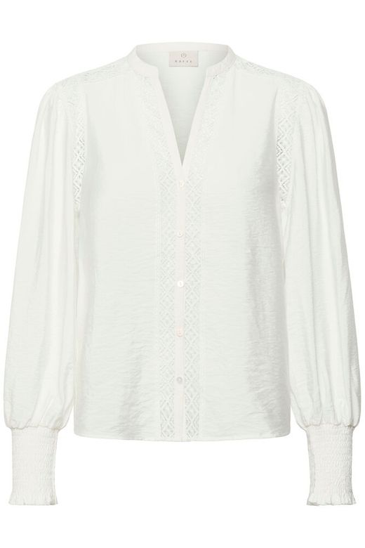 Kaffe Delia Shirt in Chalk
