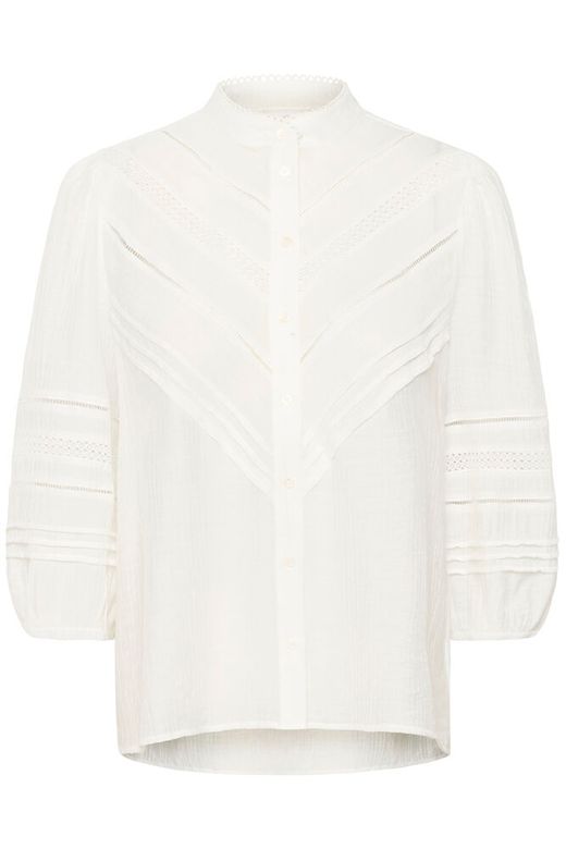 Kaffe Liva Shirt in Chalk