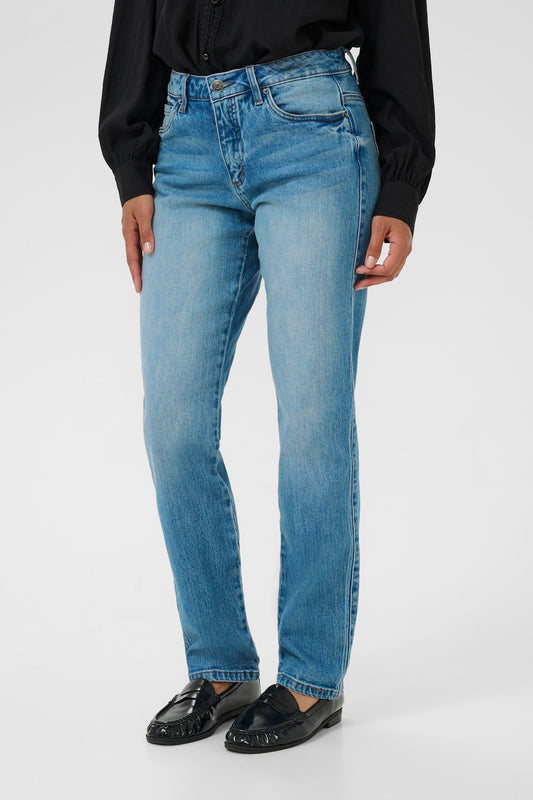 Kaffe Maris Reg Fit Jeans in Vintage Blue