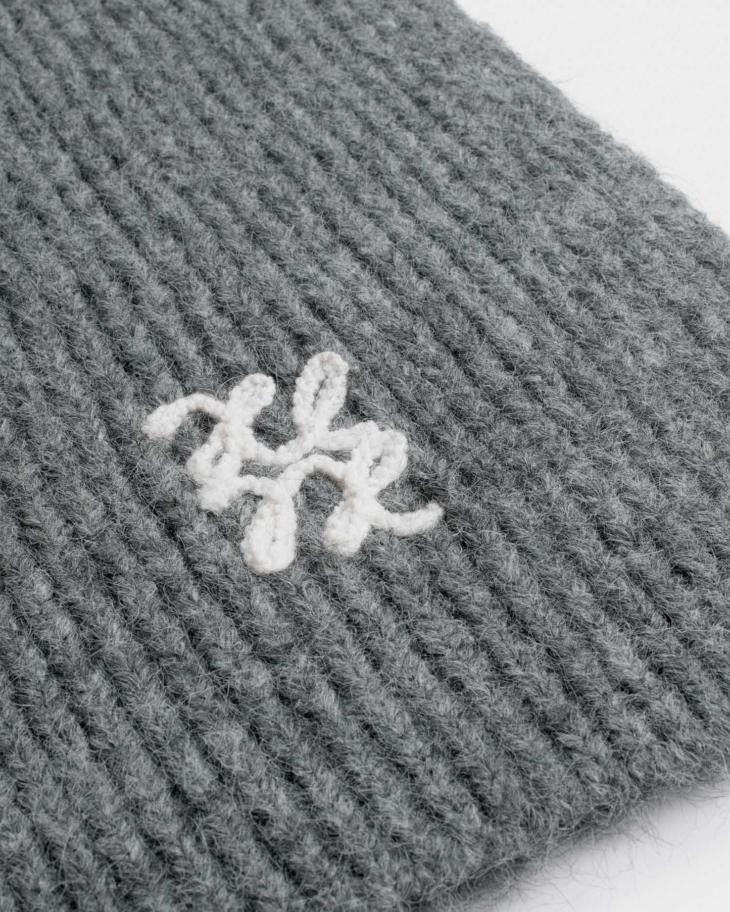 Katie Loxton Logo Appliqué Scarf in Grey