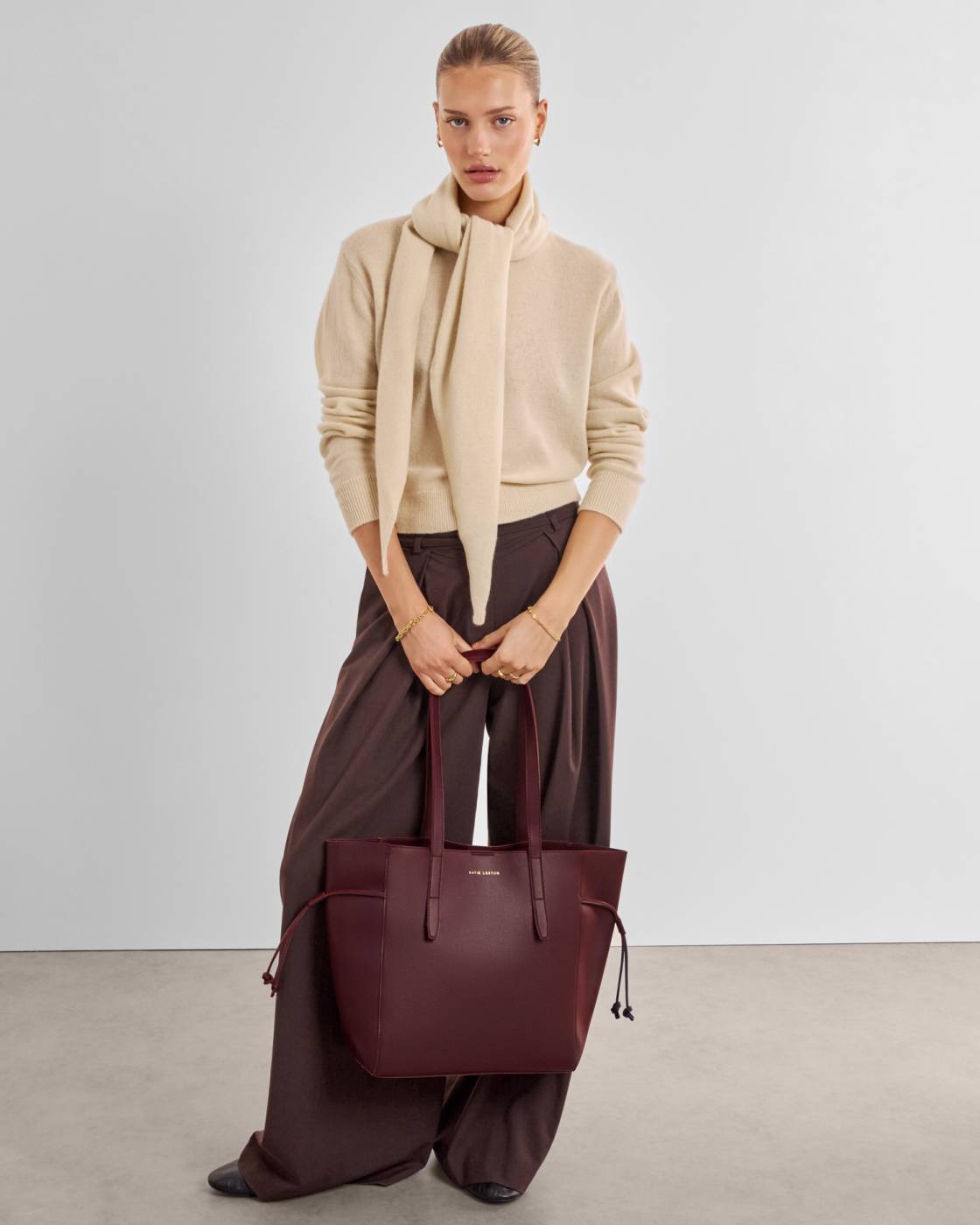 Katie Loxton Ashley Tote Bag in Cherry