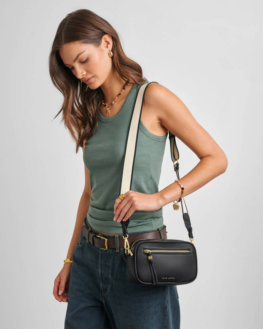 Katie Loxton Lottie Large Crossbody Bag in Black