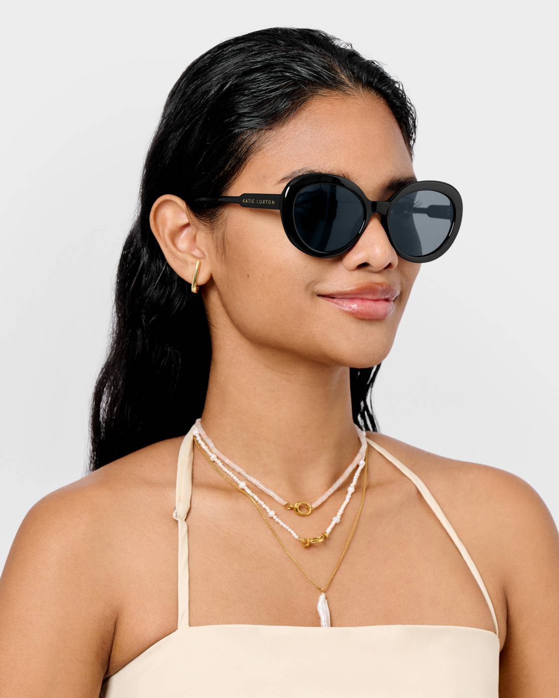 Katie Loxton Rhodes Sunglasses in Black