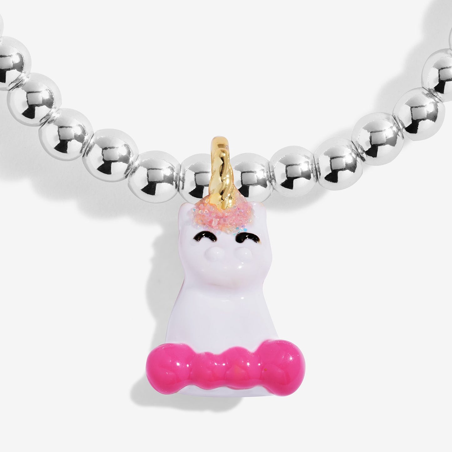 Joma Jewellery Kids' A Little Jomees 'Born To Sparkle' Bracelet In Silver and Gold Plating