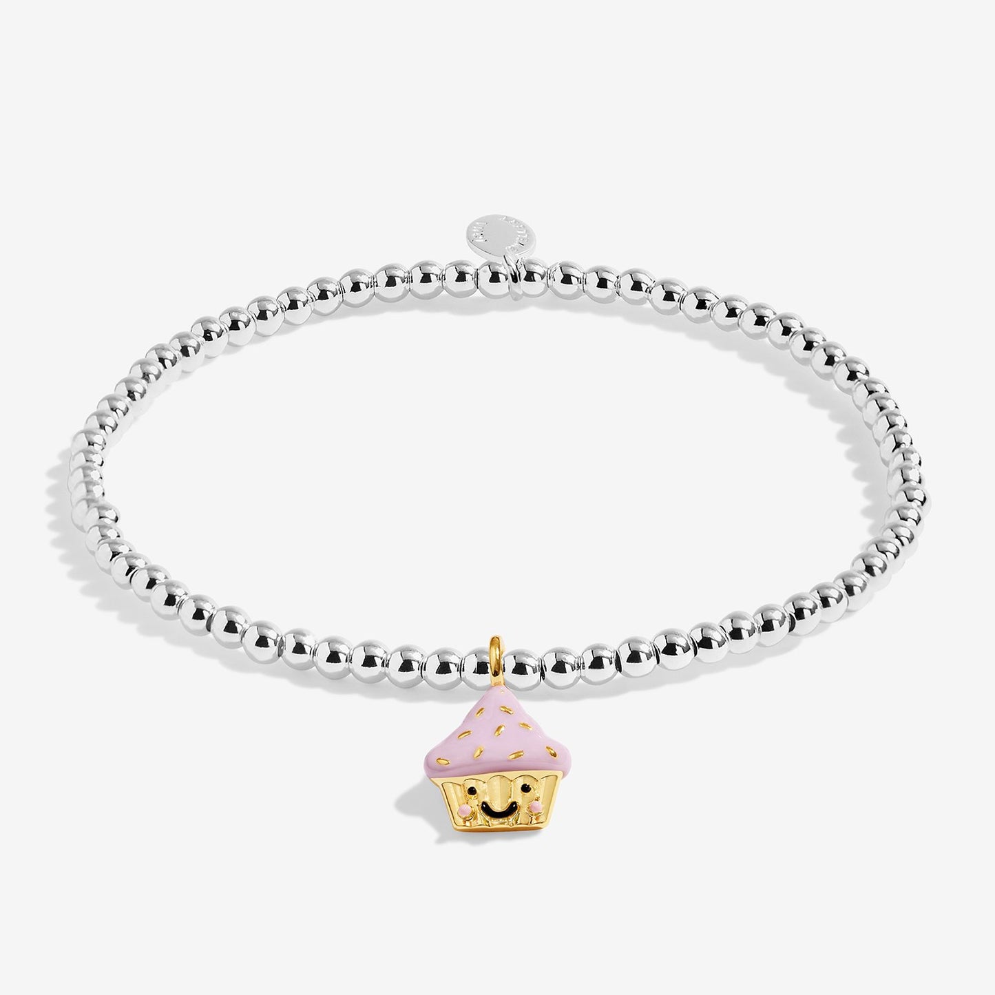 Joma Jewellery Kids' A Little Jomees 'Sprinkle Kindness Everywhere' Bracelet In Silver and Gold Plating