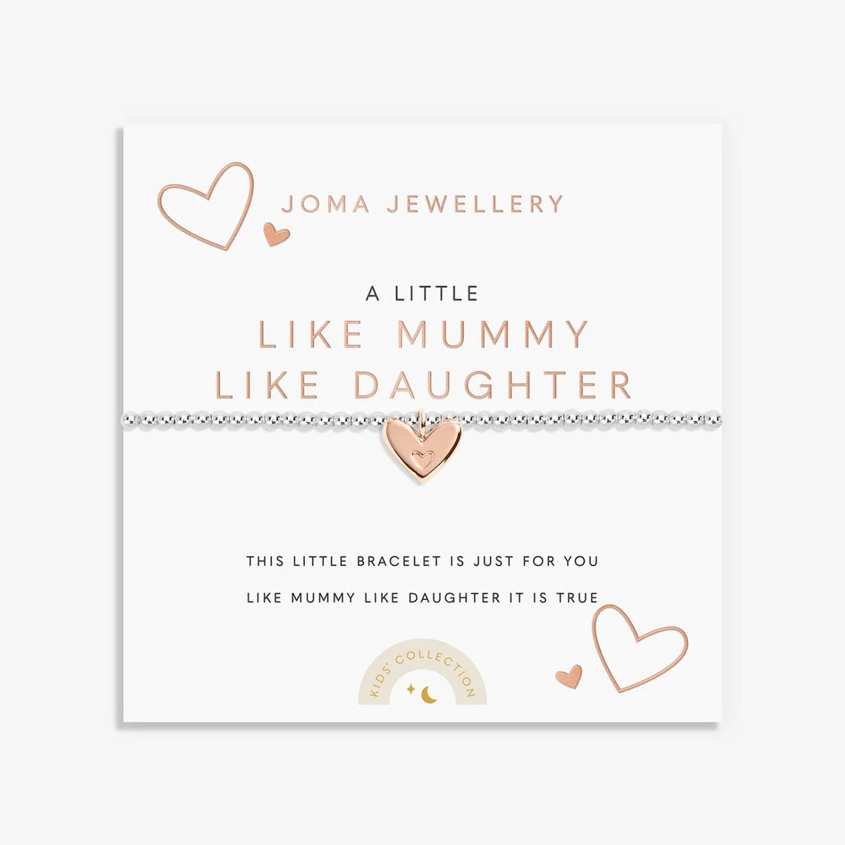 Joma Jewellery Kids' A Little 'Like Mummy Like Daughter' Bracelet
