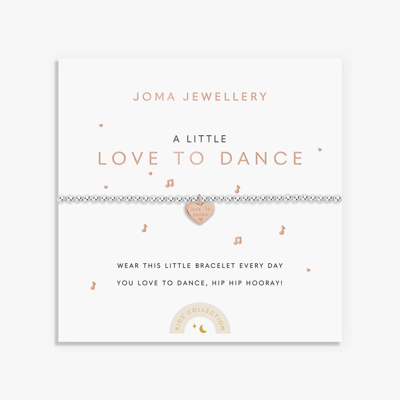 Joma Jewellery Kids' A Little 'Love To Dance' Bracelet