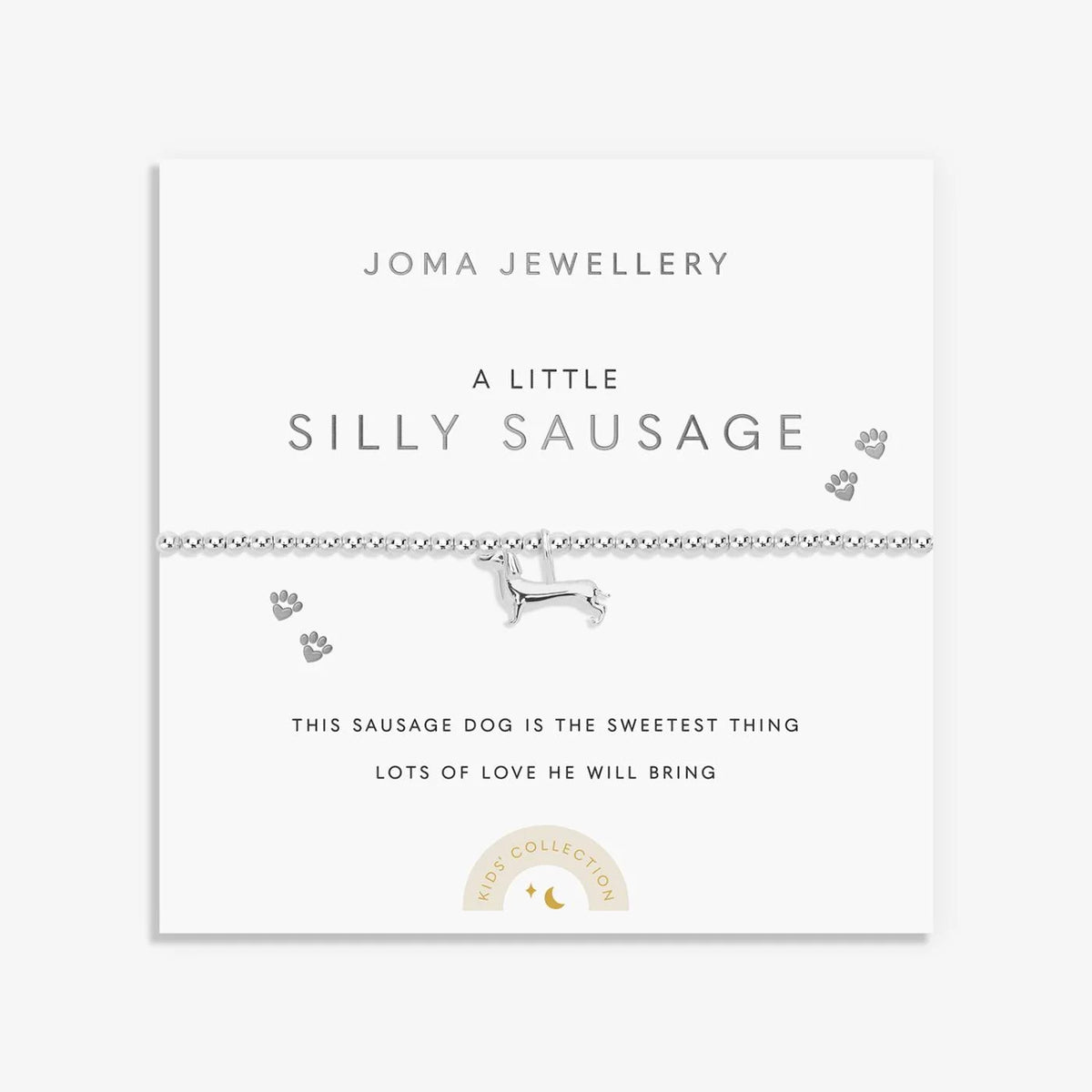 Joma Jewellery Kids' A Little 'Silly Sausage'