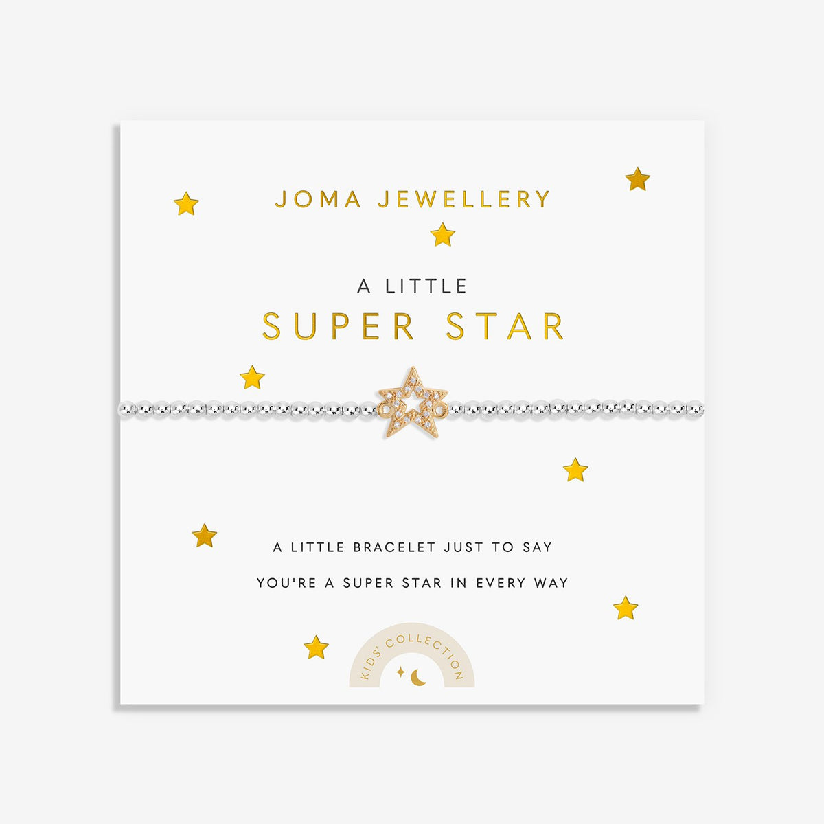Joma Jewellery Kids' A Little 'Super Star' Bracelet
