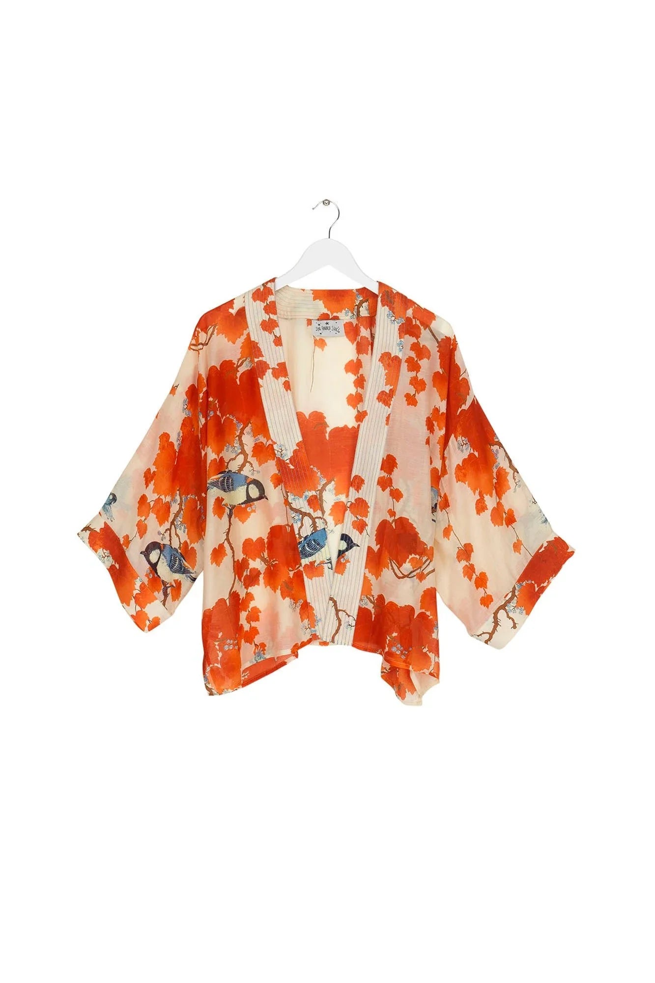 One Hundred Stars Acer Red Mini Kimono