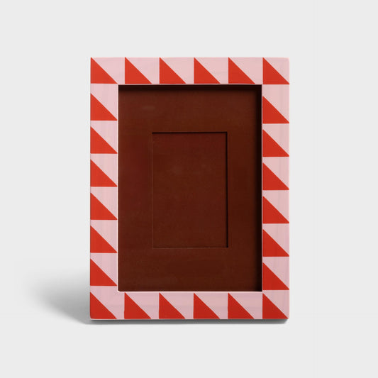 &Klevering Medium Triangle Patch Photo Frame Photo Frame