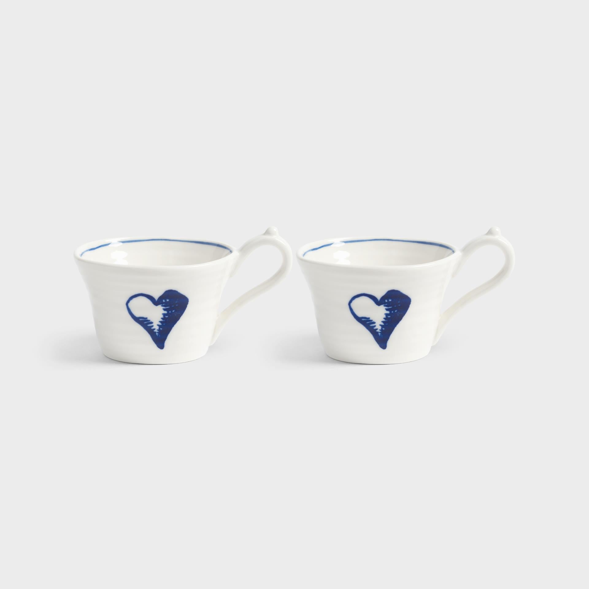 &Klevering Mug Anouk Heart Small Set of 2