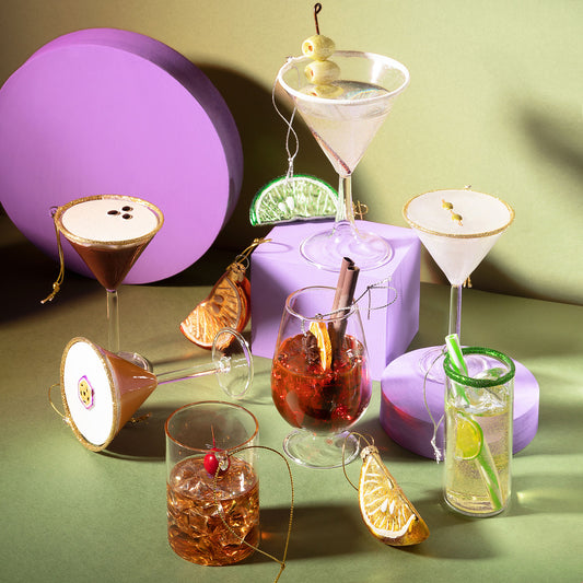 Sass & Belle Martini Cocktail Baubles
