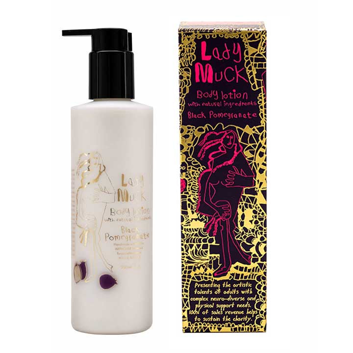 Lady Muck Body Lotion Black Pomegranate