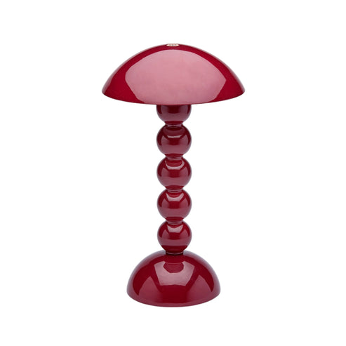 Addison Ross Cherry Lacquer Rechargeable Bobbin LED Lamp