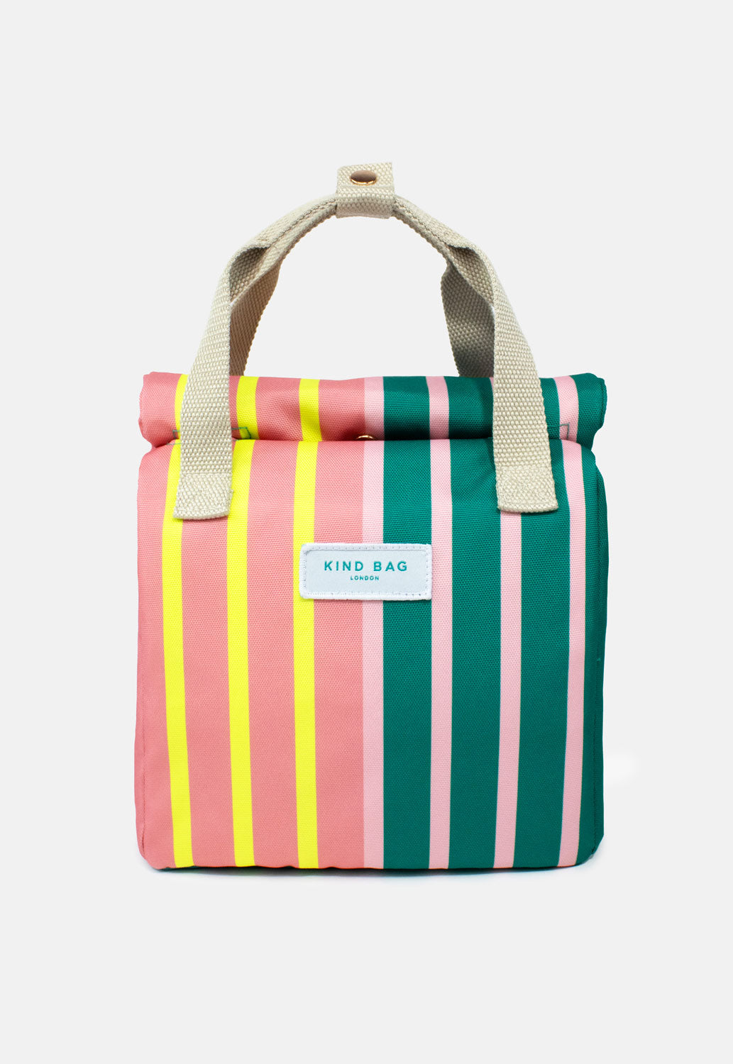 Kind Bag Lunch Bag - Bicolour Stripes
