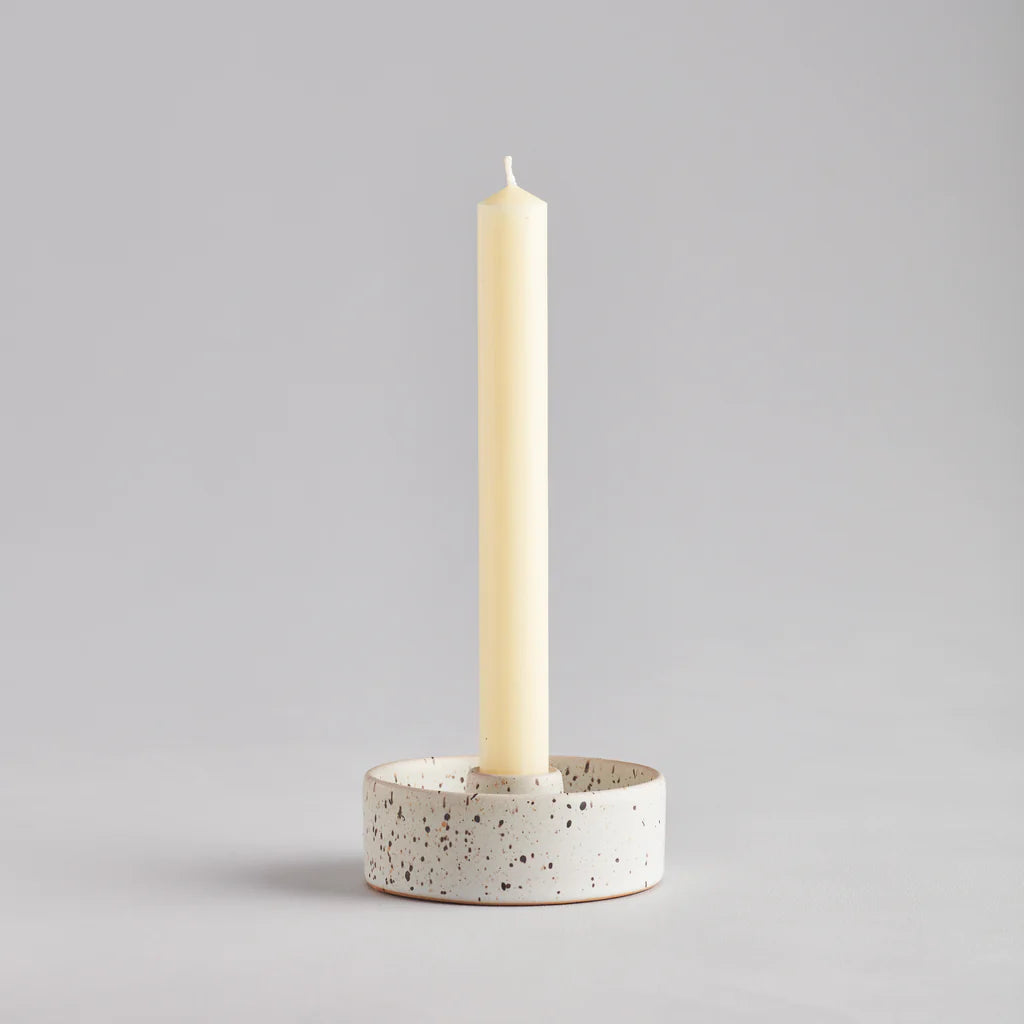 St Eval Speckled 7/8" Candle Holder