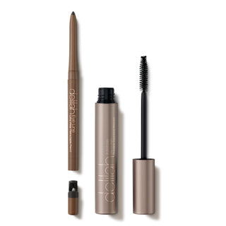 Delilah Lashes & Liner Collection Intense Mascara & Eye Line Coal