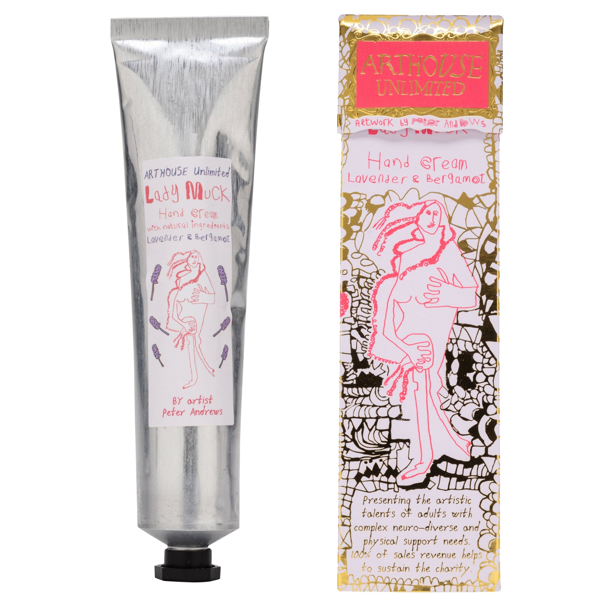 Lady Muck Design Hand Cream with Lavender & Bergamot