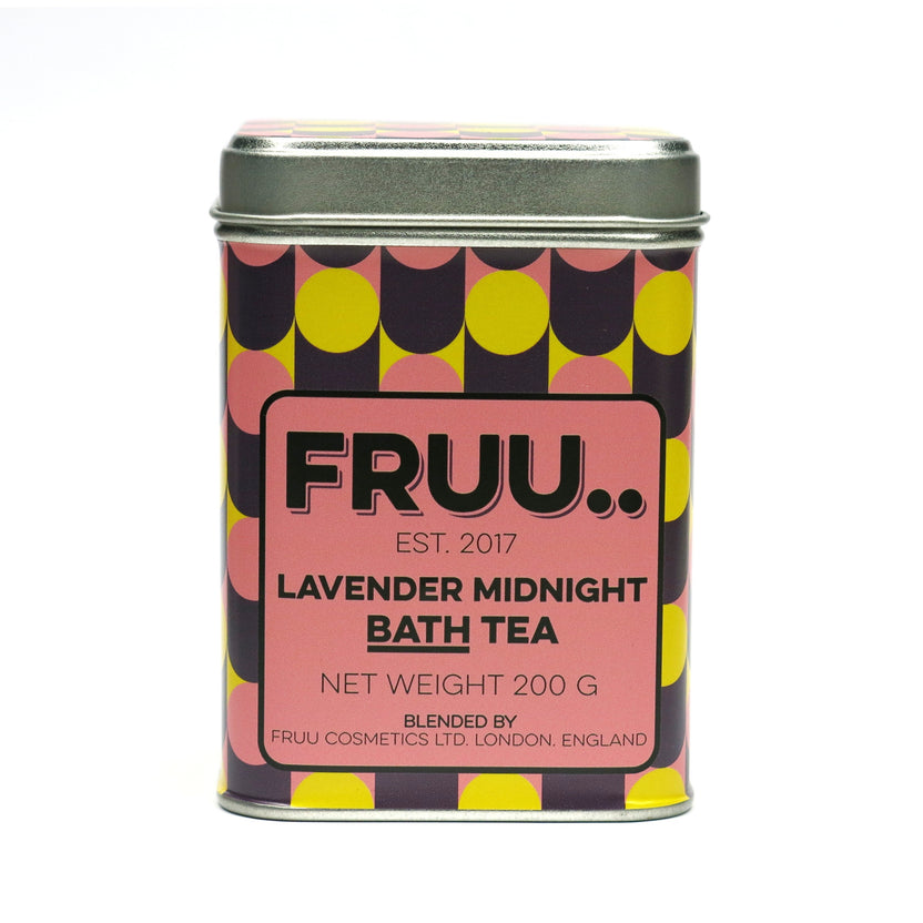 Fruu Lavender Midnight Bath Tea, epsom bath salts