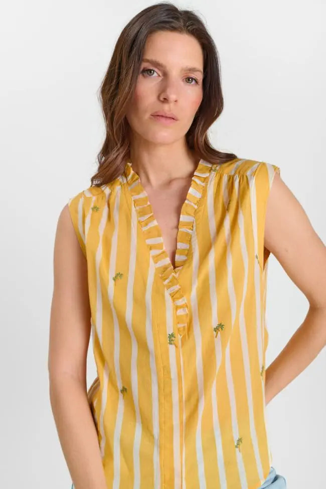 Les Temps Perises Dina Blouse