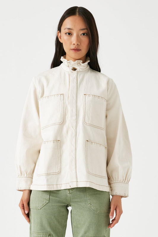 seventy + mochi Dear Pablo Jacket in Ecru