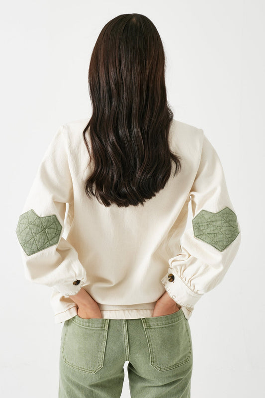 seventy + mochi Dear Pablo Jacket in Ecru