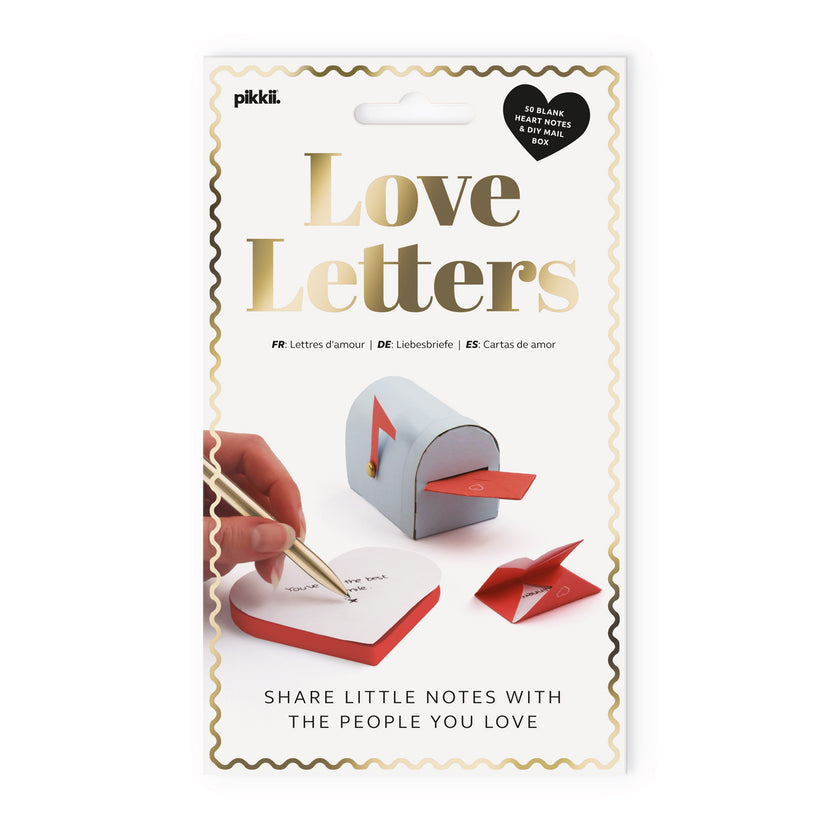Pikkii Love Letters & Mailbox Set