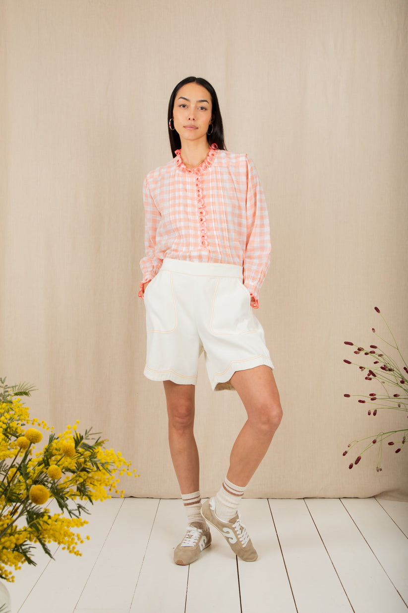Bonte London Mary Short in Ecru