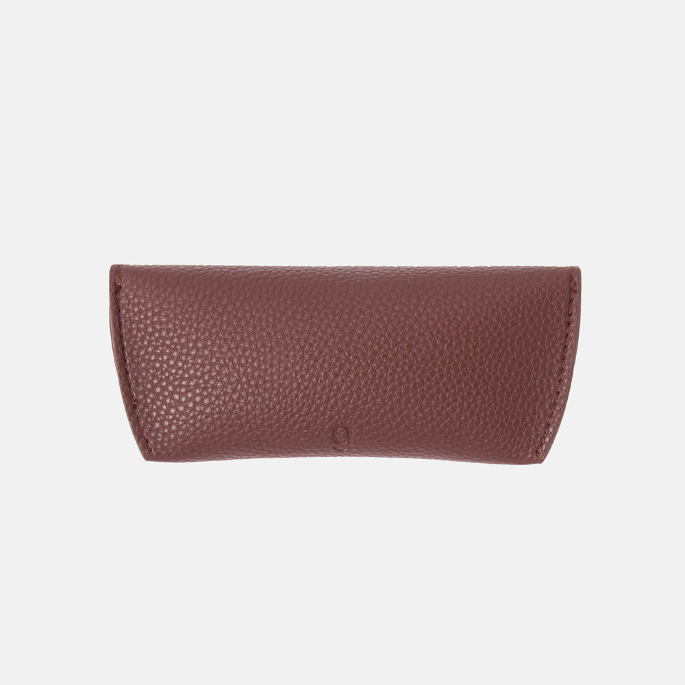 Caroline Gardner Wine Flap Glasses Case
